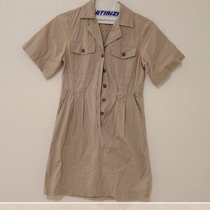 Calvin klein tan dress